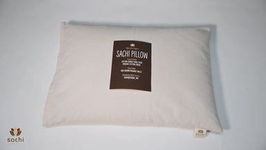 Sachi Organics Wooly Bolas Adjustable Bed Pillow, Extra thick