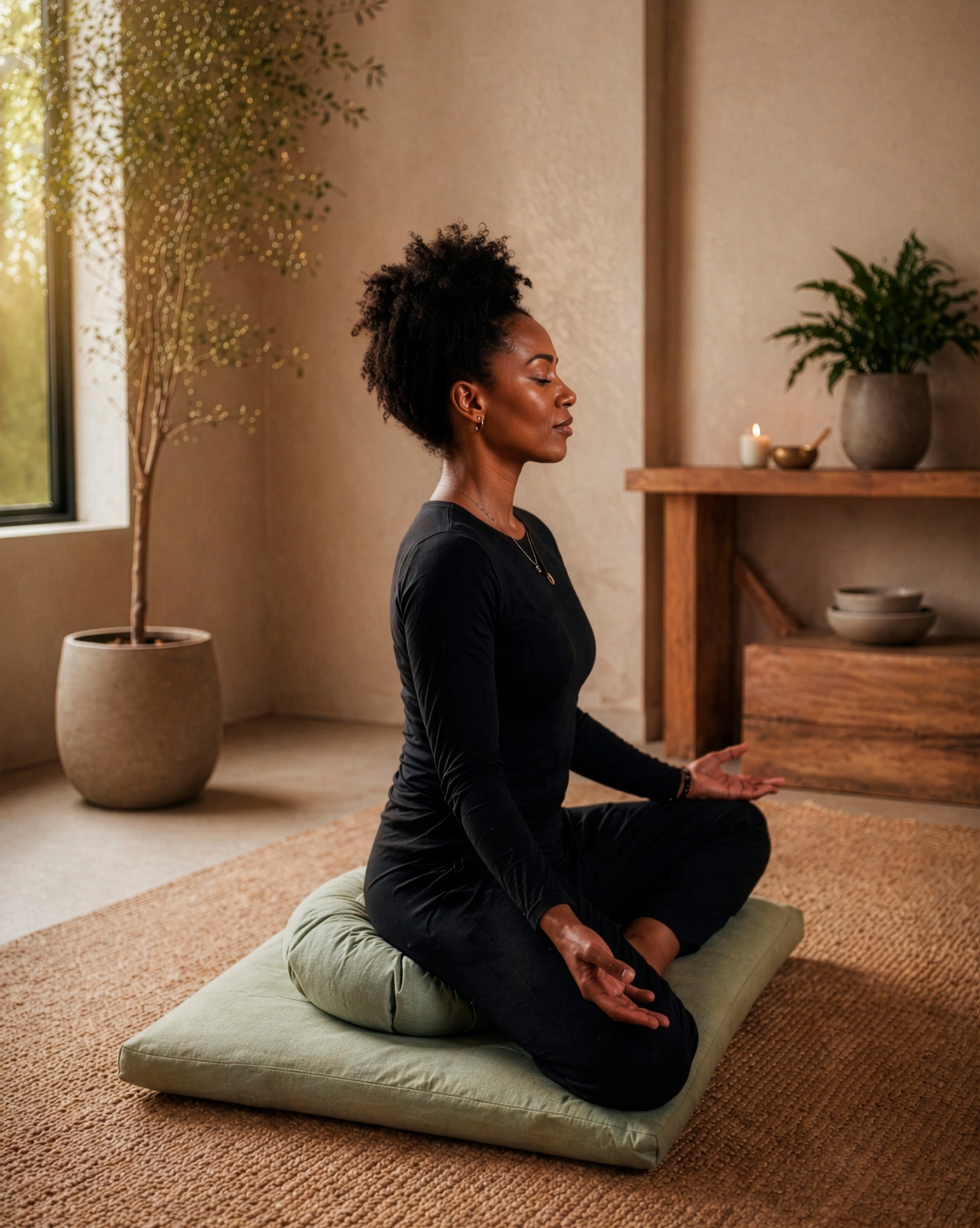 Zafu & Zabuton Meditation Set | Complete Kit