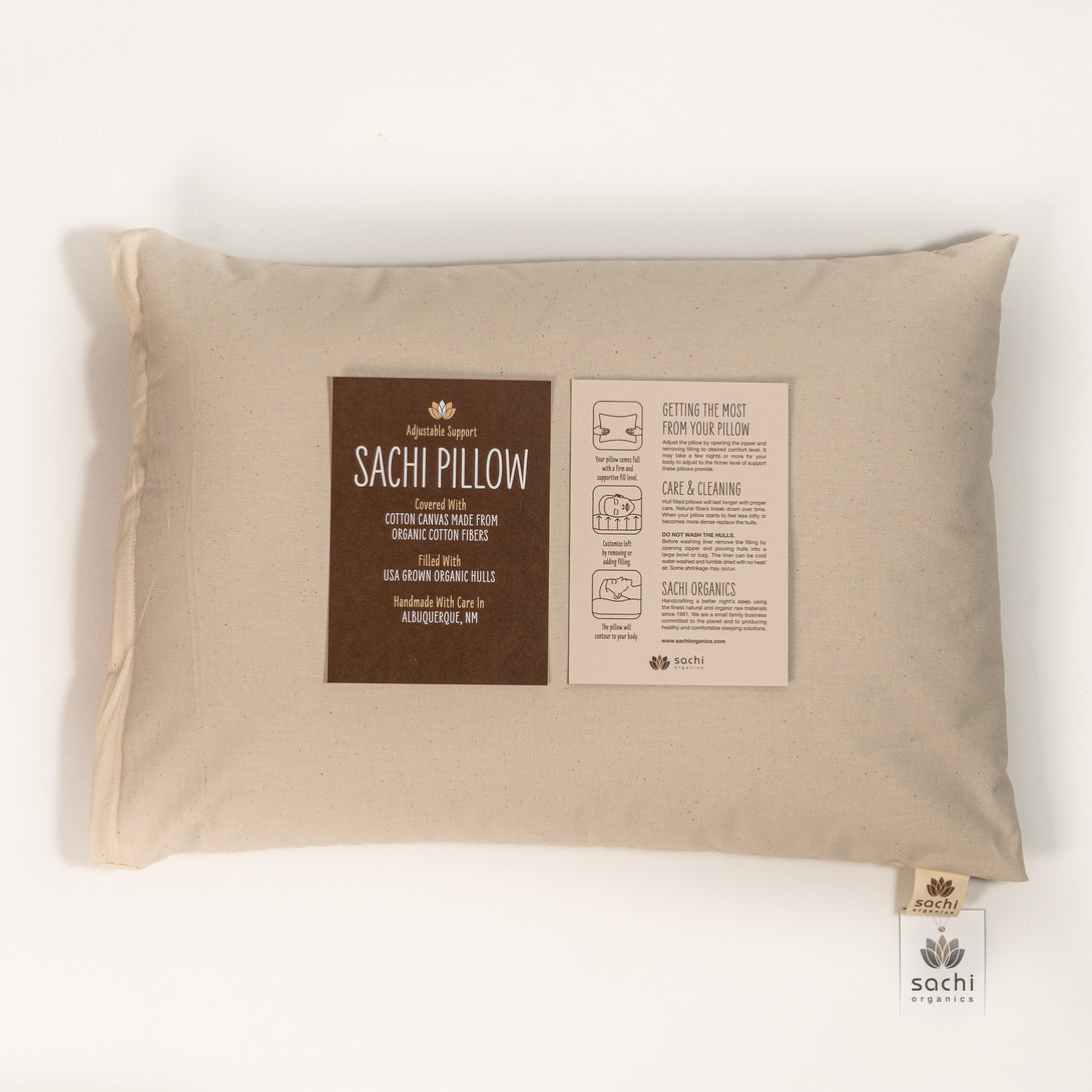 Japanese Size Millet Pillow - Sachi Organics 