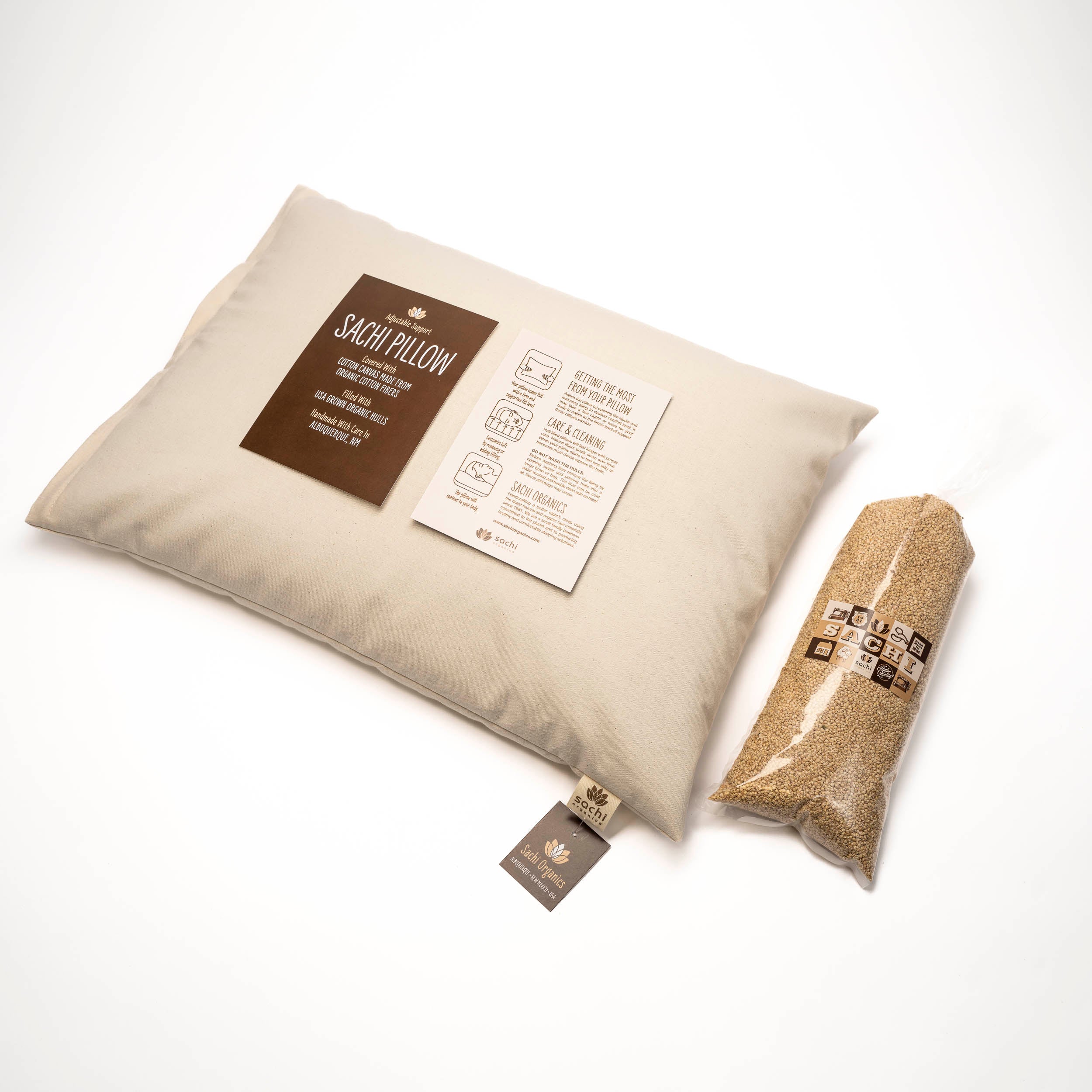 Japanese Buckwheat Pillow | Traditional Size
