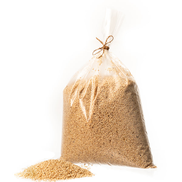 Organic Millet Hulls 3LBS - Sachi Organics 