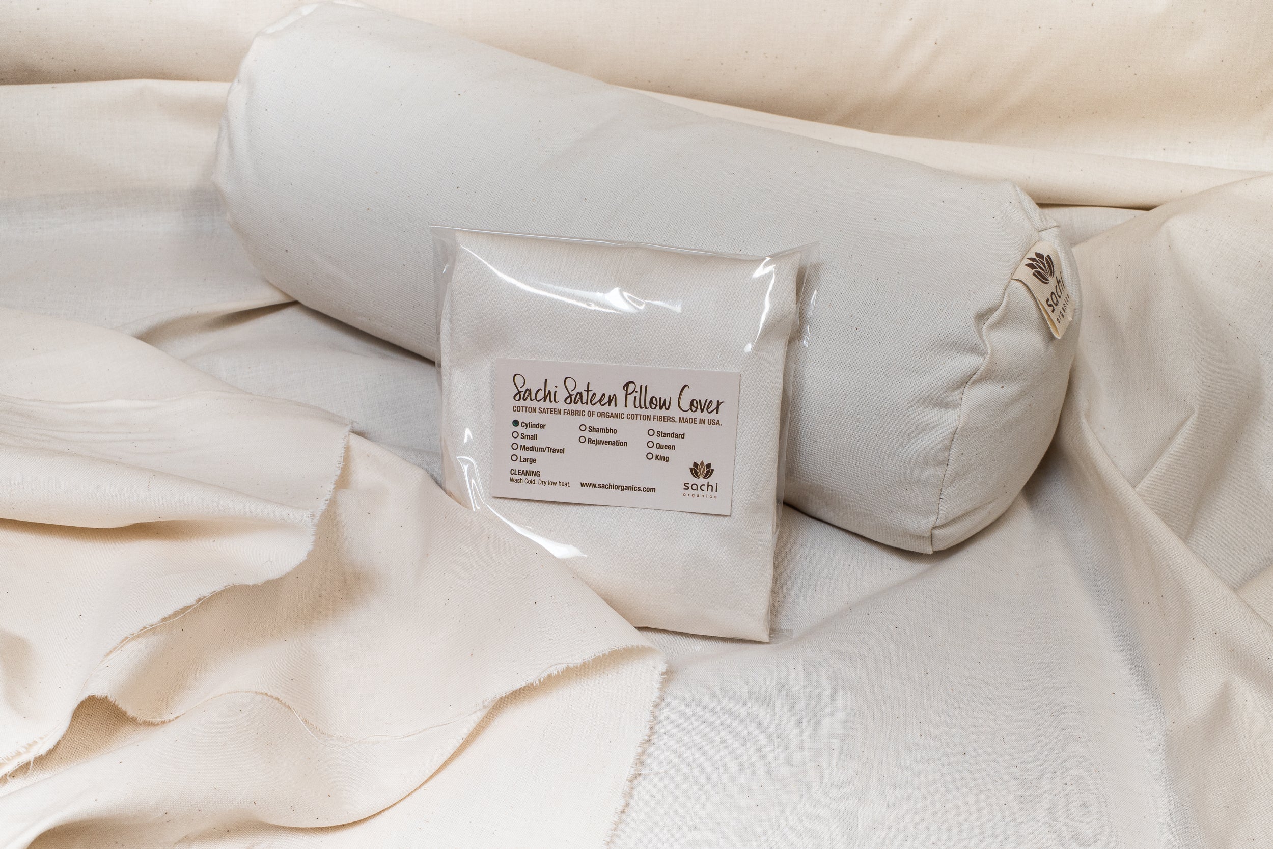 Organic Cotton Pillow by Sachi Organics