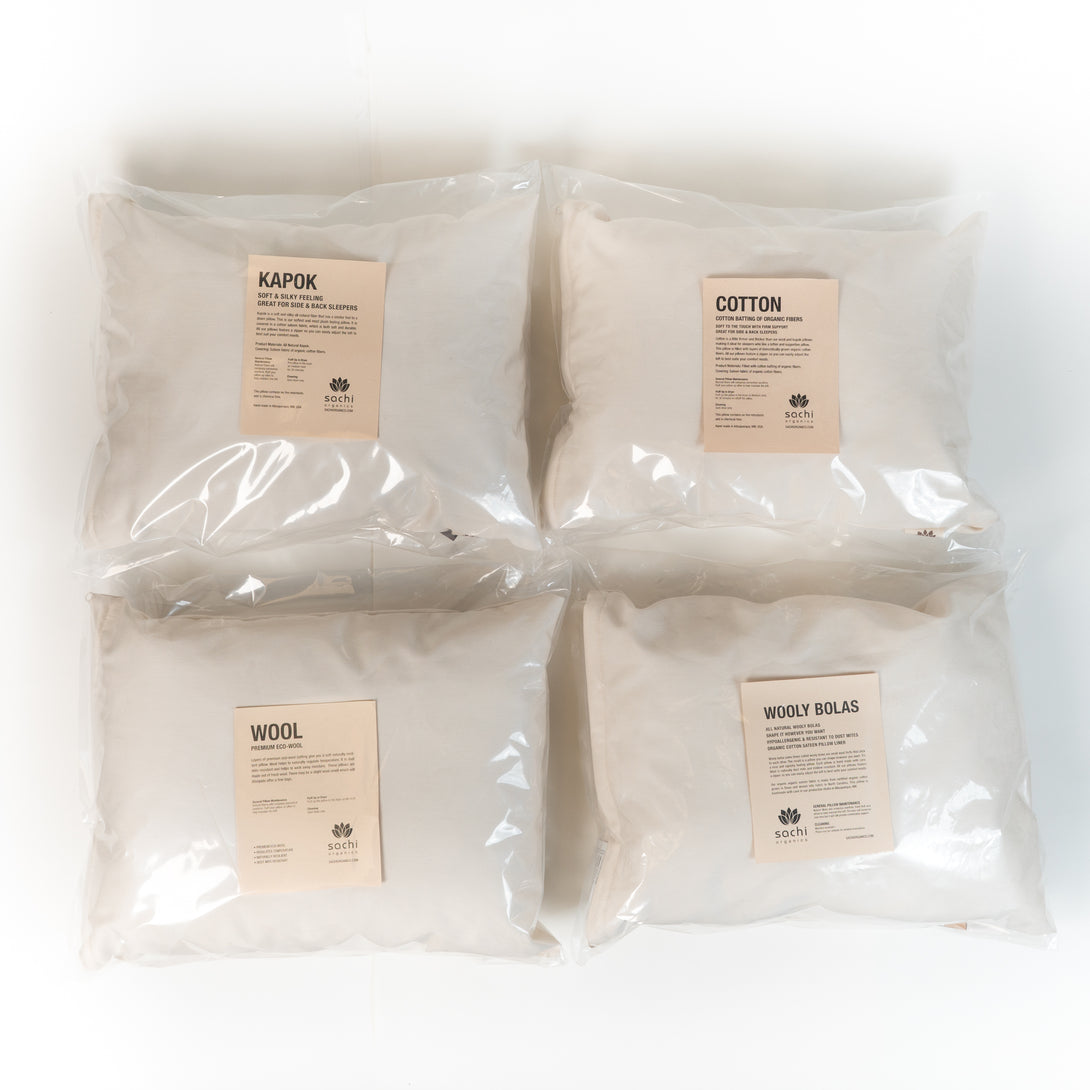 Travel Pillow 12x16 - Sachi Organics 