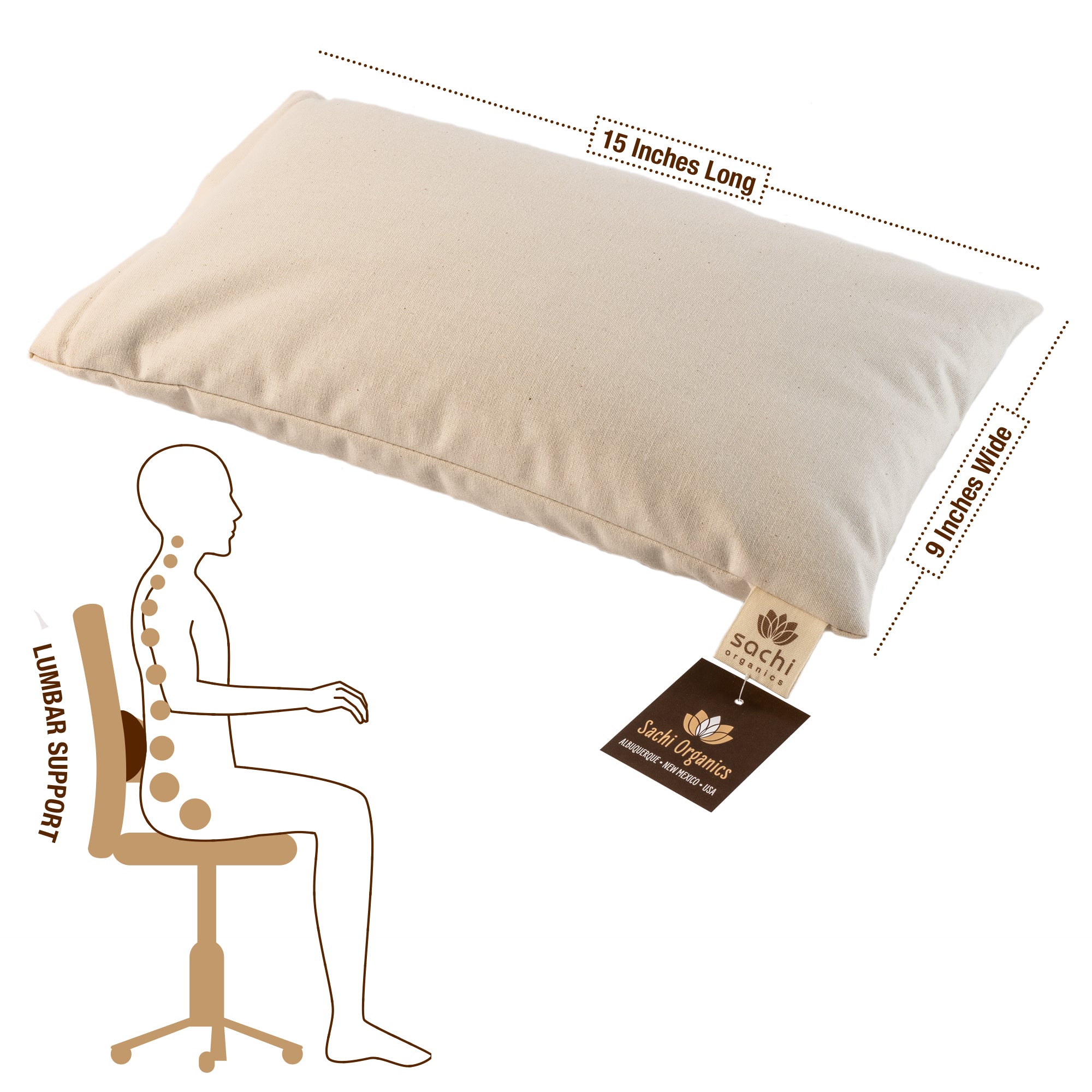 Mini Support Pillow Set - Perfect for Lumbar and Neck Support Mini Support Pillow Set - Perfect for Lumbar and Neck Support