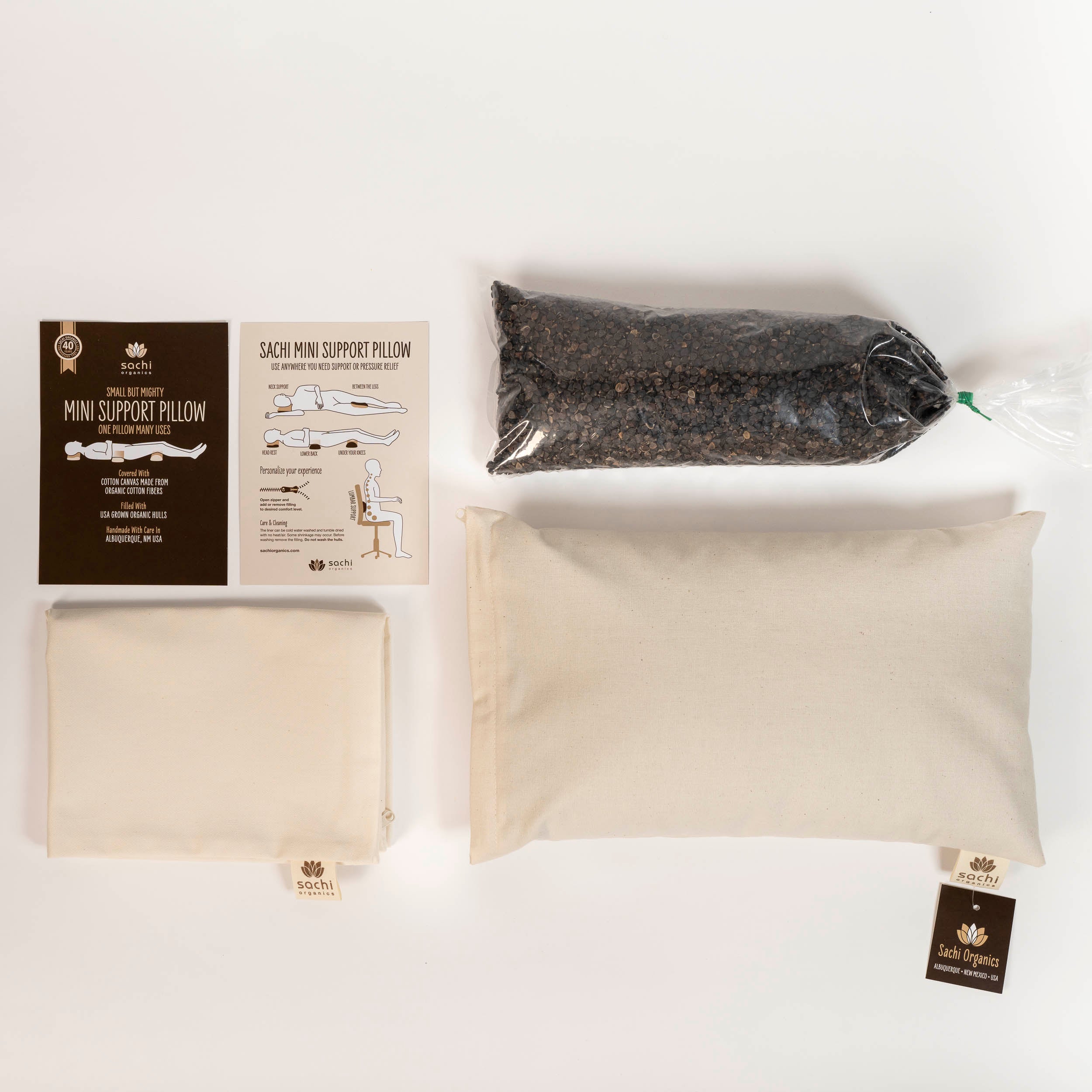 Mini Support Pillow Set — Sachi Organics