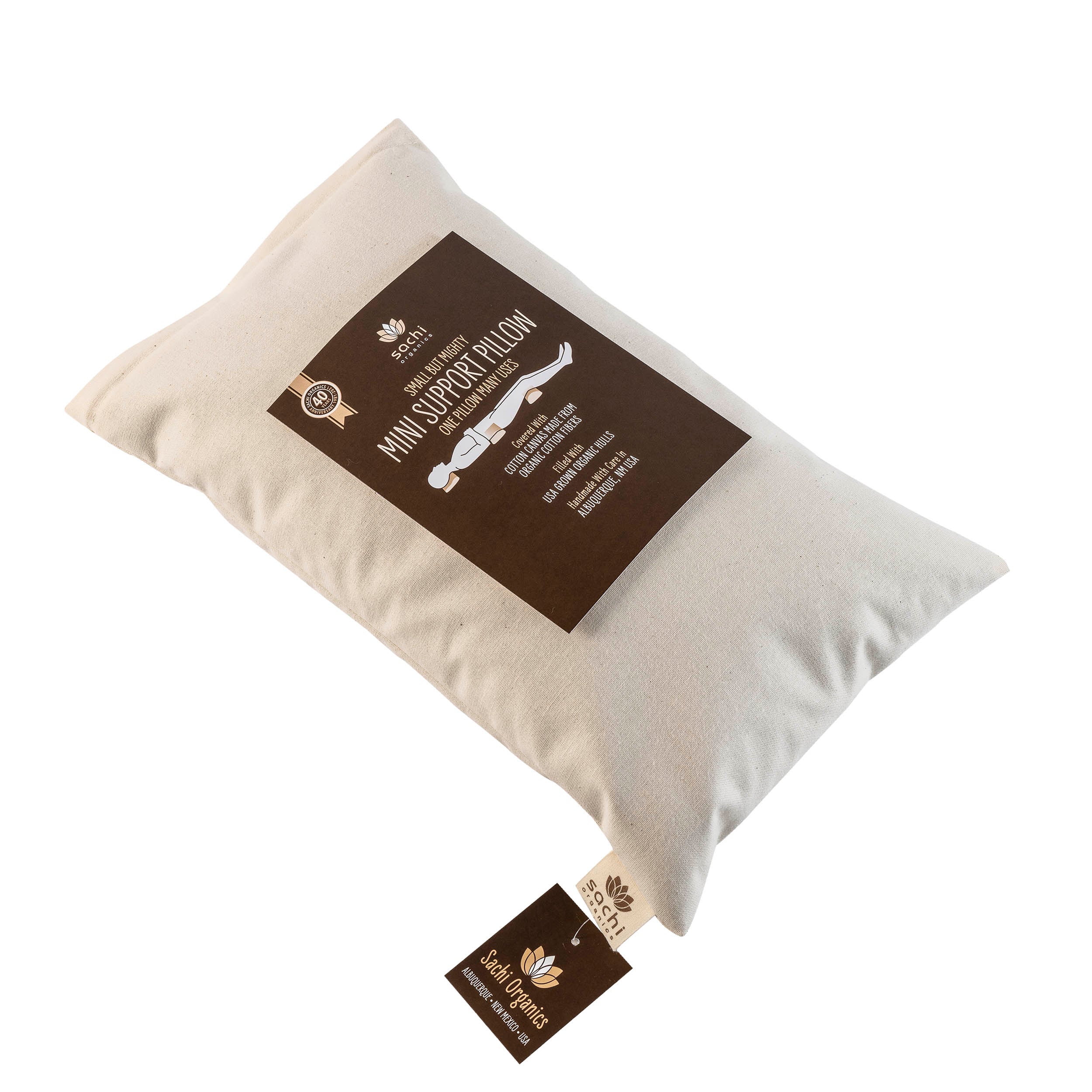 Organic Cotton Pillow by Sachi Organics